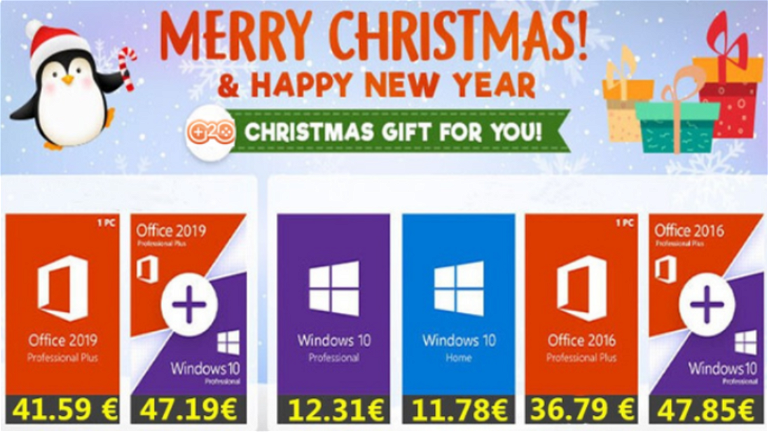 Esta Navidad llévate una licencia de Windows 10 por solo 11 euros