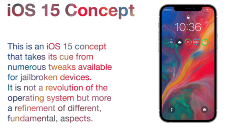 Nuevo concepto de iOS 15, y es absolutamente espectacular