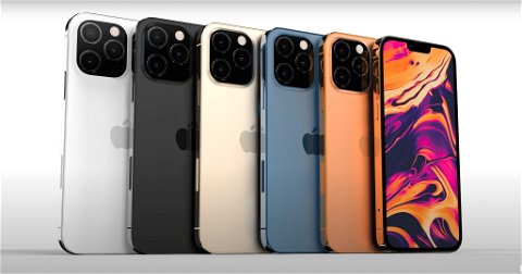 Los nuevos colores en los que llegará el iPhone 13