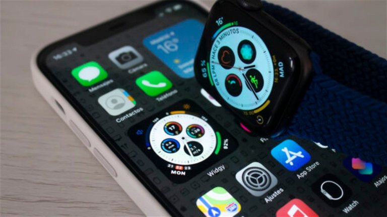 Cómo tener una esfera del Apple Watch como widget en el iPhone