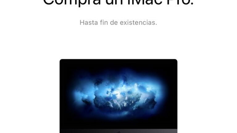 Adiós al iMac Pro, la Apple Store indica stock “hasta fin de existencias”