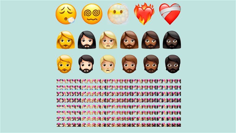 La lista completa de los más de 200 emojis nuevos de iOS 14.5
