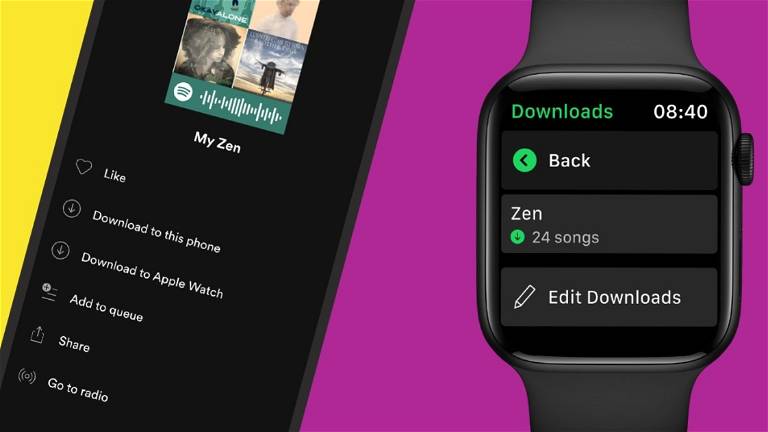 Cómo reproducir Spotify en el Apple Watch sin llevar el iPhone