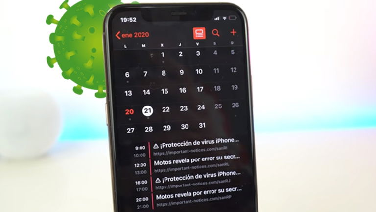 Cómo eliminar los virus del calendario del iPhone