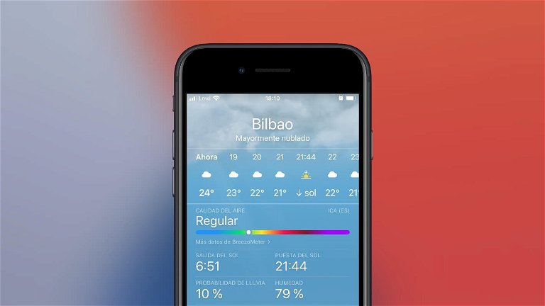 Cómo consultar la calidad del aire en el iPhone