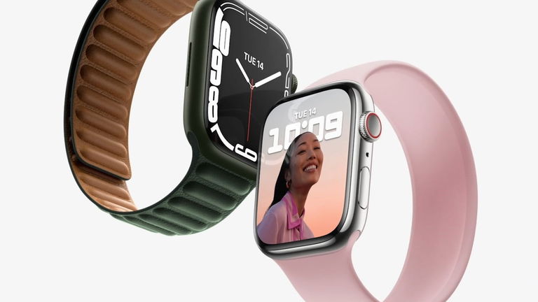 La pantalla más grande del Apple Watch Series 7 permite un teclado a pantalla completa