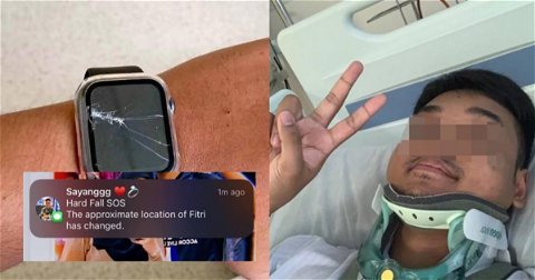 Un Apple Watch llama a la ambulancia y salva a un motociclista accidentado