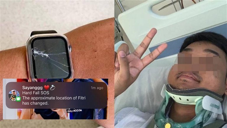 Un Apple Watch llama a la ambulancia y salva a un motociclista accidentado
