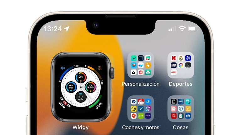 Ahora puedes tener un widget de un Apple Watch en el iPhone