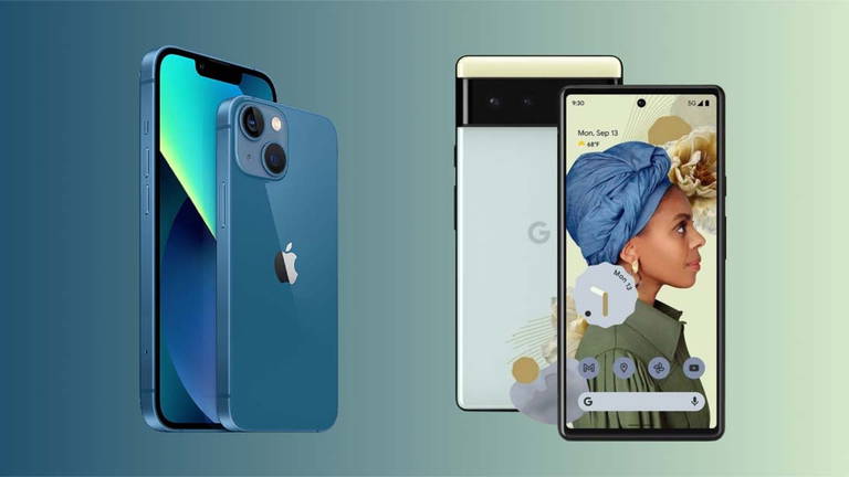 iPhone 13 vs Google Pixel 6: ¿cuál es mejor comprar?