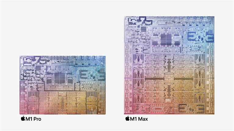 El chip M1 Max tiene más potencia gráfica que una PlayStation 5