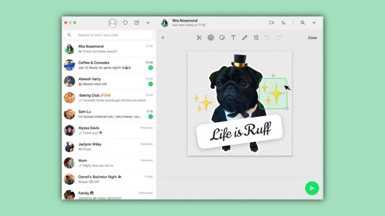 WhatsApp lanza un creador de stickers en la web