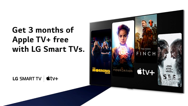 Si tienes un televisor LG, Apple te regala 3 meses de Apple TV+