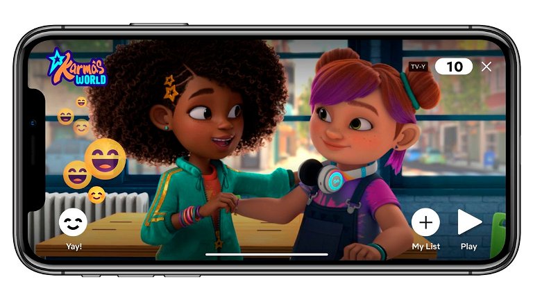 Netflix para iPhone añadirá una especie de "TikTok para niños" con dibujos animados