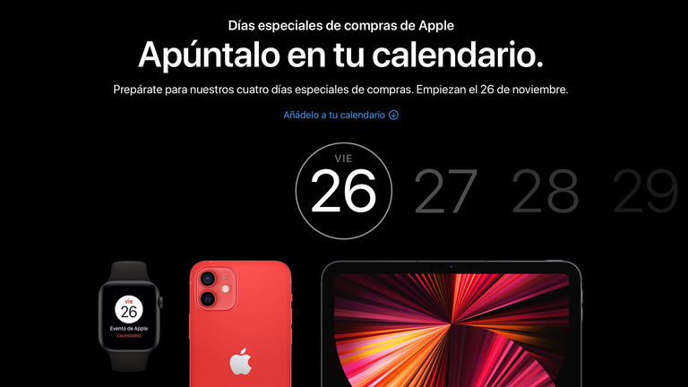 Oficial: estas son las ofertas de Apple por el Black Friday