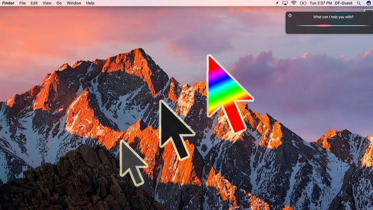 Así puedes cambiar el tamaño y el color del puntero en macOS