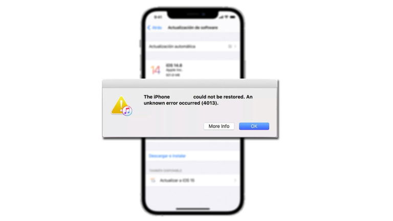 Cómo solucionar el error 4013 de iTunes al actualizar el iPhone