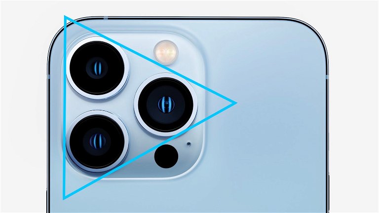¿Por qué las cámaras del iPhone tienen forma de triángulo?