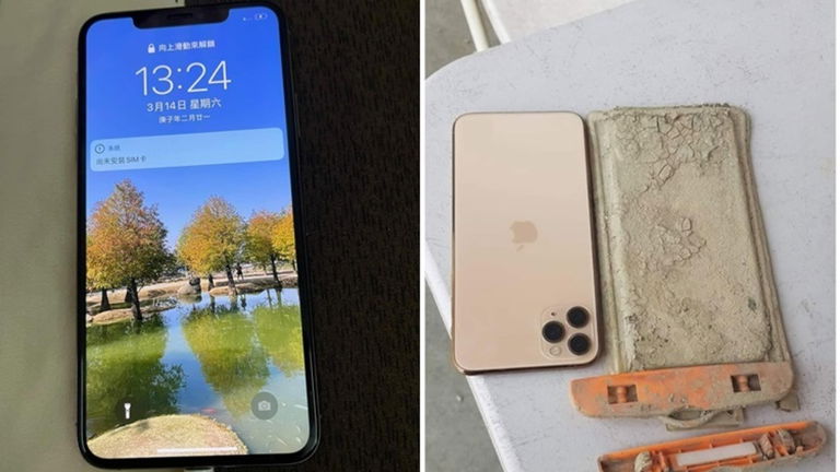 Un iPhone 11 Pro Max sobrevive un año bajo el agua