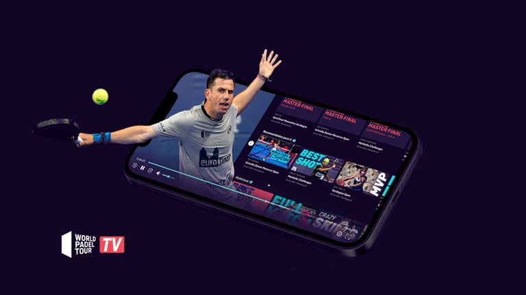 ¿Quieres ver pádel en streaming y gratis? Descarga World Padel Tour TV para iPhone