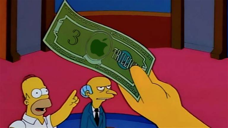 Apple se convierte en la primera compañía en valer tres trillones de dólares