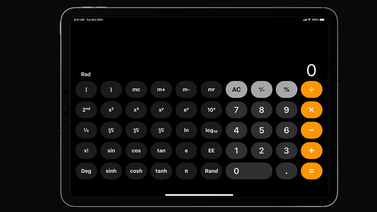 Cómo usar la calculadora secreta del iPad