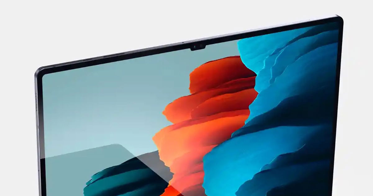 After criticizing Apple... Samsung is going to put a notch on a tablet ...