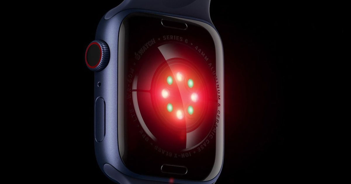 apple watch red sensor