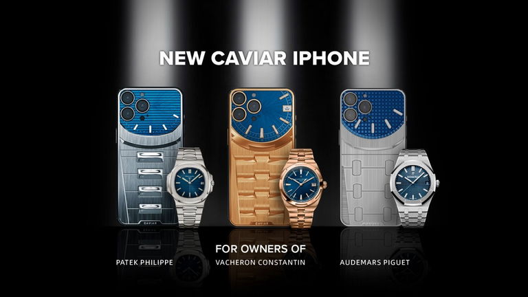 La última locura de Caviar nos trae iPhone 13 de 50.000 dólares inspirados en relojes