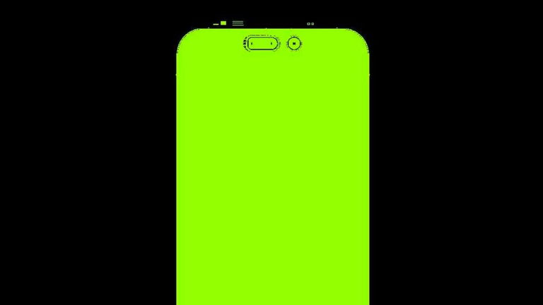 Filtrado el diseño del iPhone 14 con doble agujero en pantalla