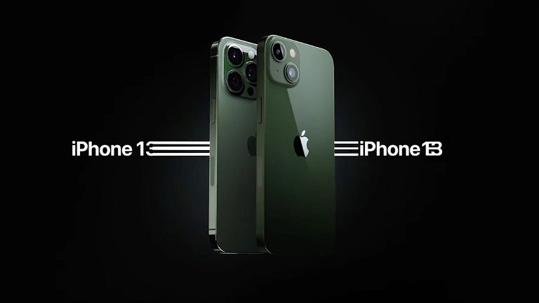 Este vídeo muestra los nuevos iPhone 13 y 13 Pro en color verde