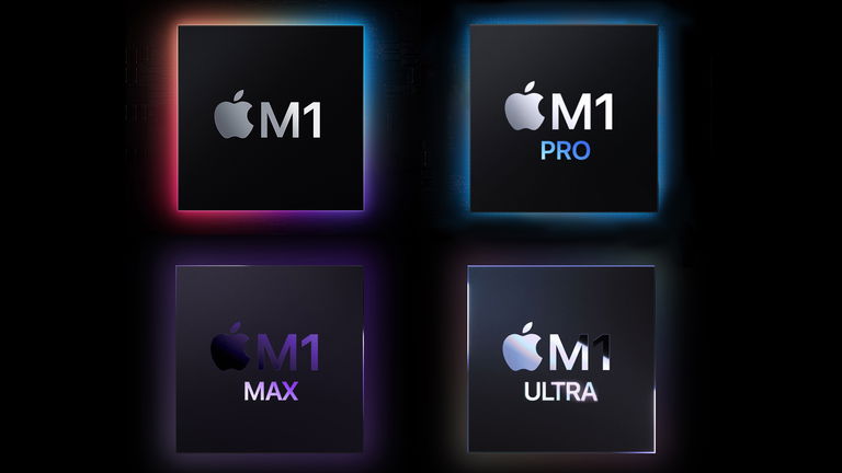 Comparativa Apple Silicon: M1, M1 Pro, M1 Max y M1 Ultra