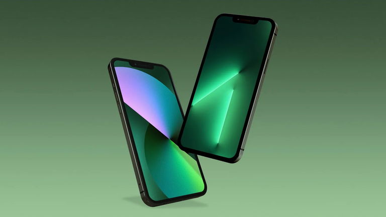 Descarga los wallpapers de los nuevos iPhone 13 y iPhone 13 Pro verdes