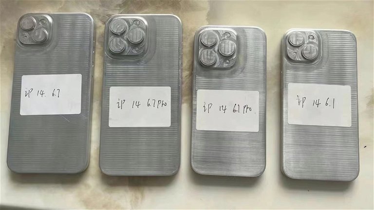 Aparecen los primeros moldes de los iPhone 14 y iPhone 14 Pro