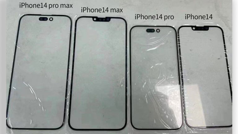 iPhone 14: se filtran los protectores de pantalla confirmando el fin del notch