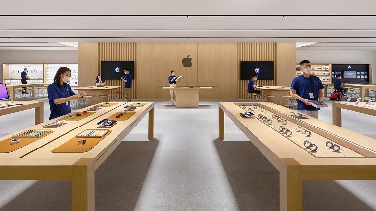 Así de especial es la nueva Apple Store de Wuhan