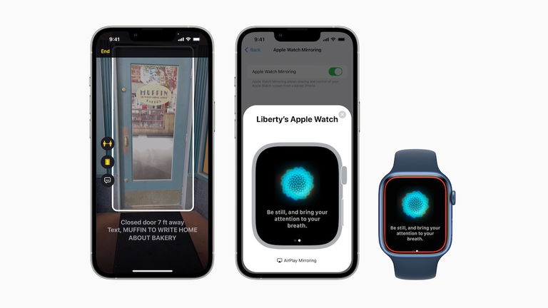 Apple presenta nuevas características de accesibilidad: detección de puertas, subtítulos en directo y más