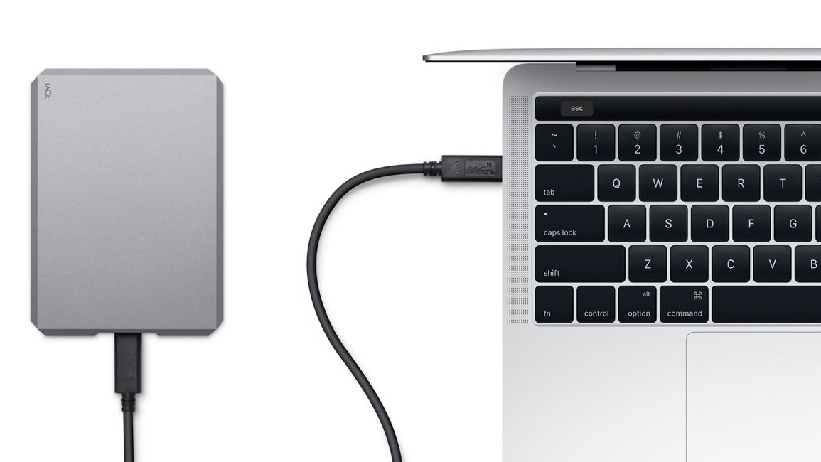  Disco duro externo de 2 TB para iPhone y iPad, MacBook
