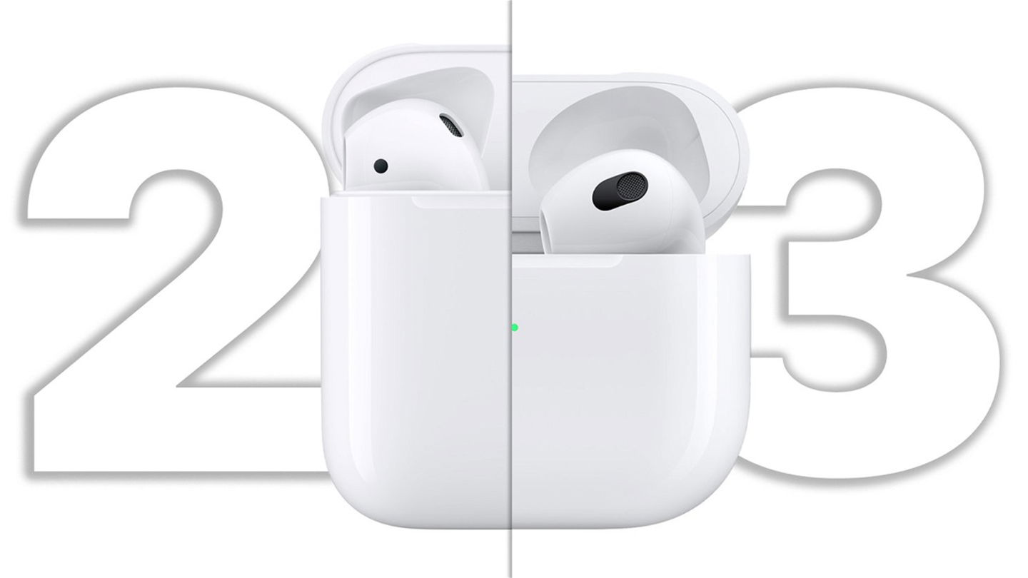 Diferencia de los online airpods 1 y 2