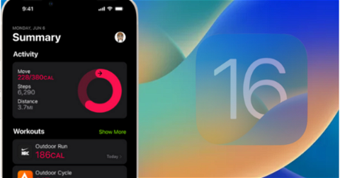 En iOS 16 puedes usar la app Fitness para controlar tu actividad sin un Apple Watch
