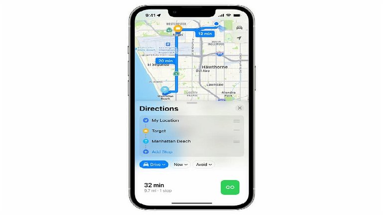 O aplicativo Maps da Apple é atualizado e adiciona roteamento multi-stop no iOS 16