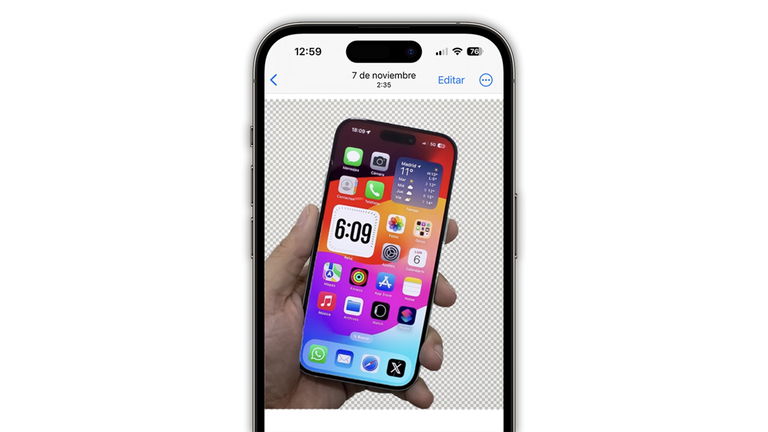 Cómo quitar el fondo de una imagen en el iPhone