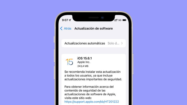 iOS 15.6.1 ya disponible junto a iPadOS 15.6.1: todas las novedades y cómo actualizar