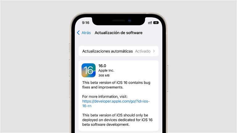 La sexta beta de iOS 16 ya disponible: Apple se va preparando para el lanzamiento oficial en septiembre