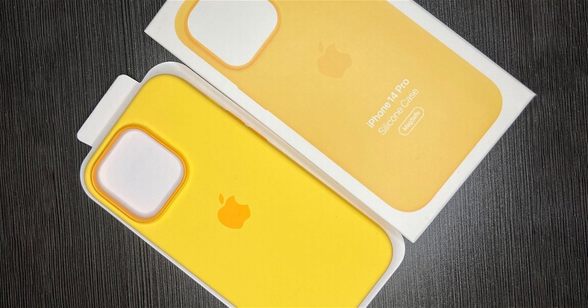 Apple IPHONE 14 PRO CASE WITH MAGSAFE - Funda para móvil - sunglow/amarillo  