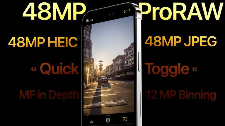 Halide, la mejor app de cámara para iOS, ya es compatible con los 48 MP del iPhone 14 Pro