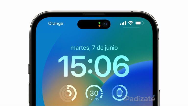 El diseño del iPhone 14 Pro será así, con indicadores en el agujero en pantalla