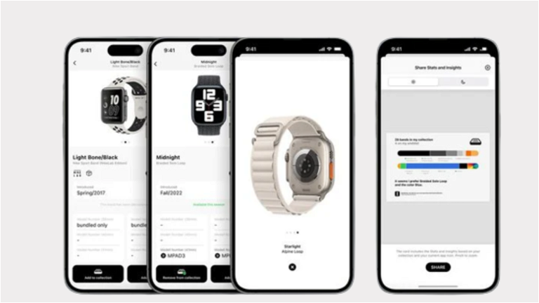 Esta app muestra las más de 600 correas que Apple ha lanzado para el Apple Watch