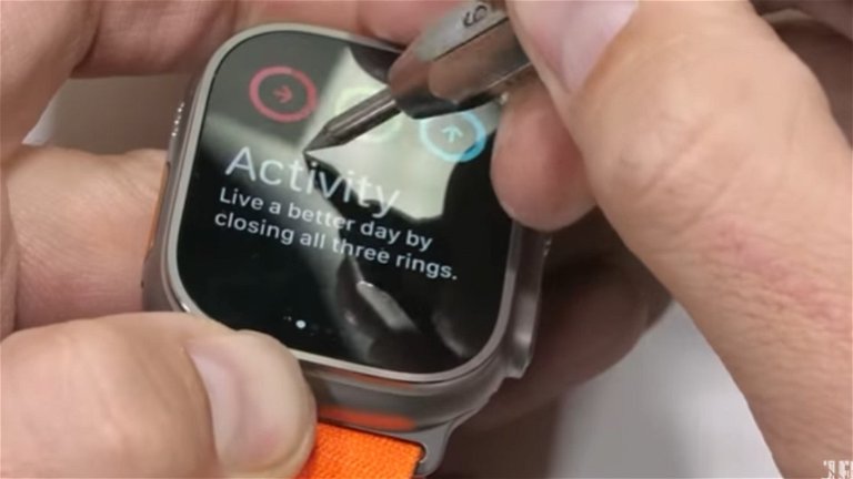 They test the hardness of the sapphire crystal of the Apple Watch Ultra (with bad results)
