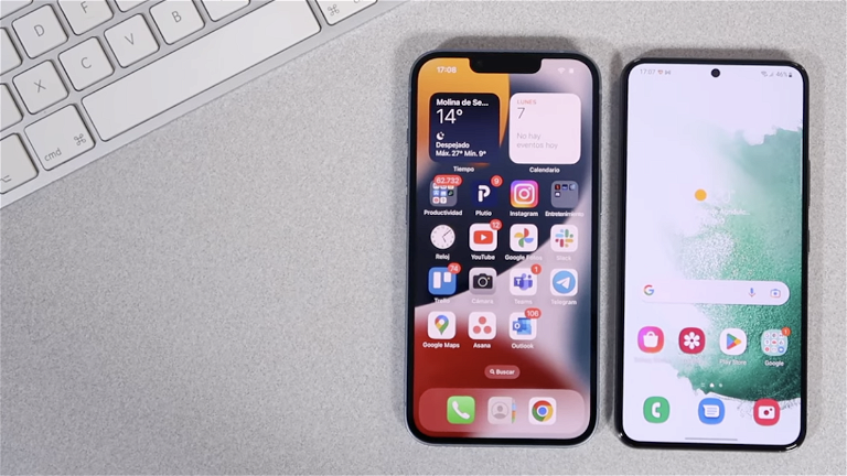 iPhone 14 vs Samsung Galaxy S22: todas las diferencias
